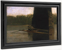 Pair Oared Shell (The Oarsmen) By  Thomas Eakins Fine Art Print