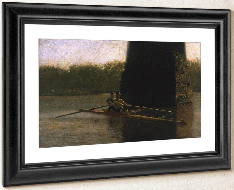 Pair Oared Shell (The Oarsmen) By  Thomas Eakins Fine Art Print