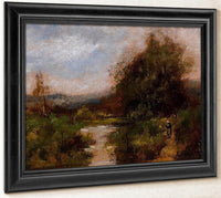 Pair Of Landscapes 2 By Eugene Galien Laloue Fine Art Print