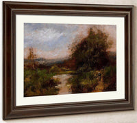 Pair Of Landscapes 2 By Eugene Galien Laloue Fine Art Print