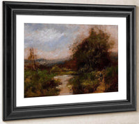 Pair Of Landscapes 2 By Eugene Galien Laloue Fine Art Print