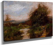 Pair Of Landscapes 2 By Eugene Galien Laloue Fine Art Print