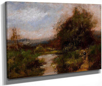 Pair Of Landscapes 2 By Eugene Galien Laloue Fine Art Print