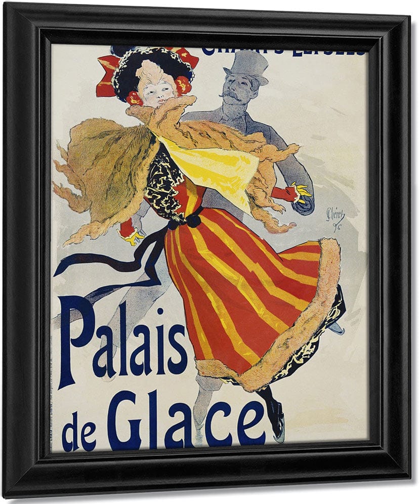 Palais De Glace Poster By Jules Cheret Fine Art Print