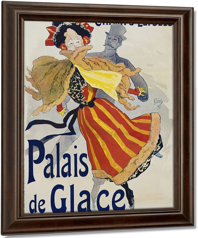 Palais De Glace Poster By Jules Cheret Fine Art Print