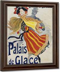 Palais De Glace Poster By Jules Cheret Fine Art Print