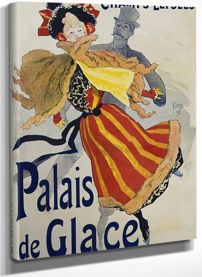 Palais De Glace Poster By Jules Cheret Fine Art Print