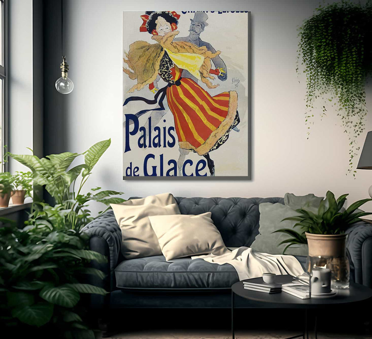 Palais De Glace Poster By Jules Cheret Fine Art Print