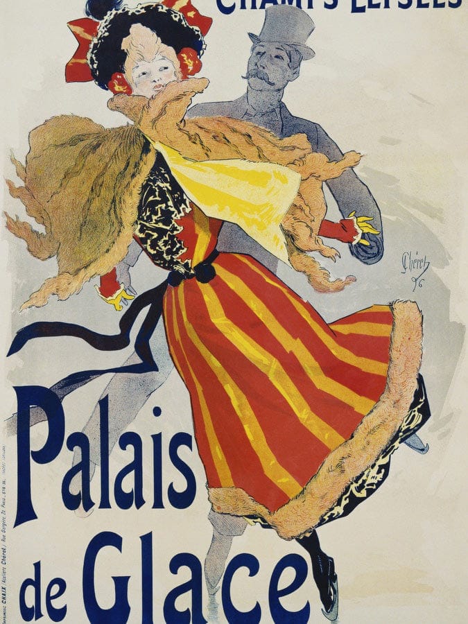 Palais De Glace Poster By Jules Cheret Fine Art Print