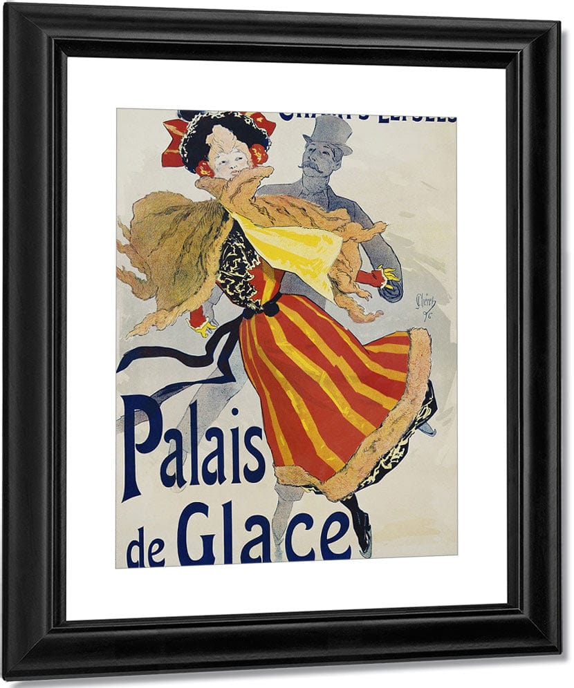 Palais De Glace Poster By Jules Cheret Fine Art Print