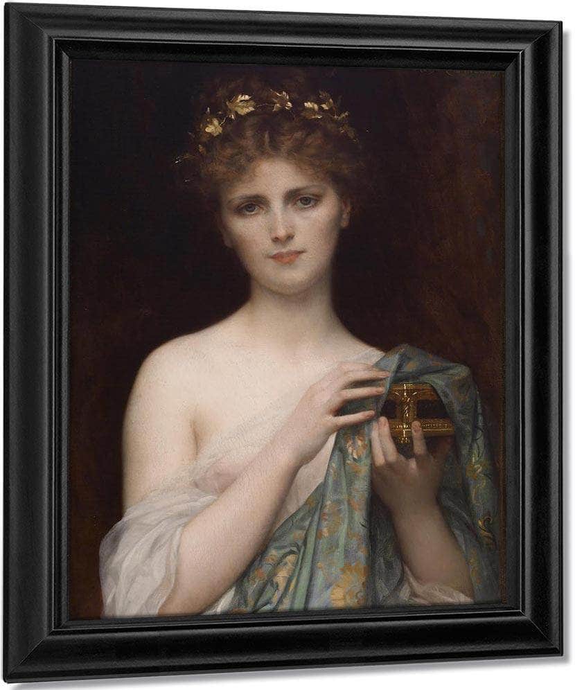 Pandora 1873 70 2X49 2Cm Walters Art Museum 3799 By Alexandre Cabanel Fine Art Print