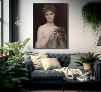 Pandora 1873 70 2X49 2Cm Walters Art Museum 3799 By Alexandre Cabanel Fine Art Print