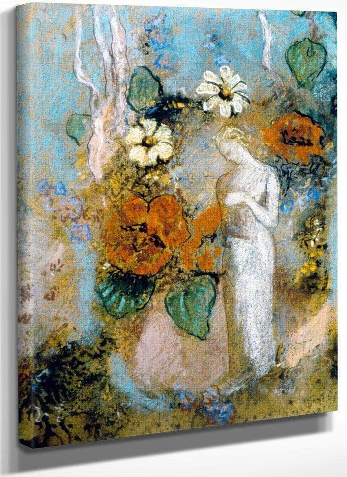 Pandora By  Redon, Odilon Fine Art Print