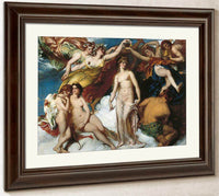 Pandora Crowned By The Seasons By William Etty Fine Art Print