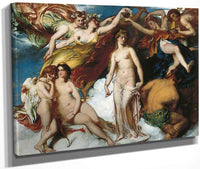 Pandora Crowned By The Seasons By William Etty Fine Art Print