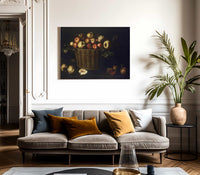 Panera De Pomes Codonys I Magranes By Juan De Zurbaran Fine Art Print