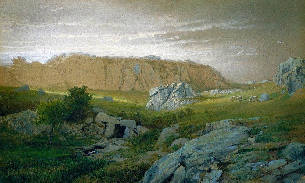 Paradise, Newport By William Trost Richards Fine Art Print