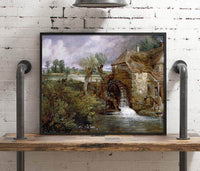 Parham Mill, Gillingham Painting John Constable Canvas Art Fine Art Print