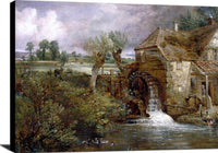 Parham Mill, Gillingham Painting John Constable Canvas Art Fine Art Print