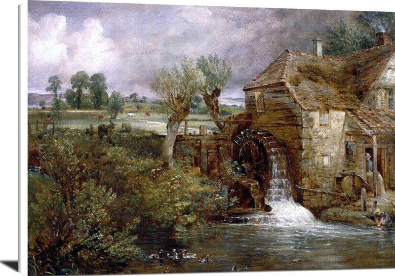 Parham Mill, Gillingham Painting John Constable Canvas Art Fine Art Print