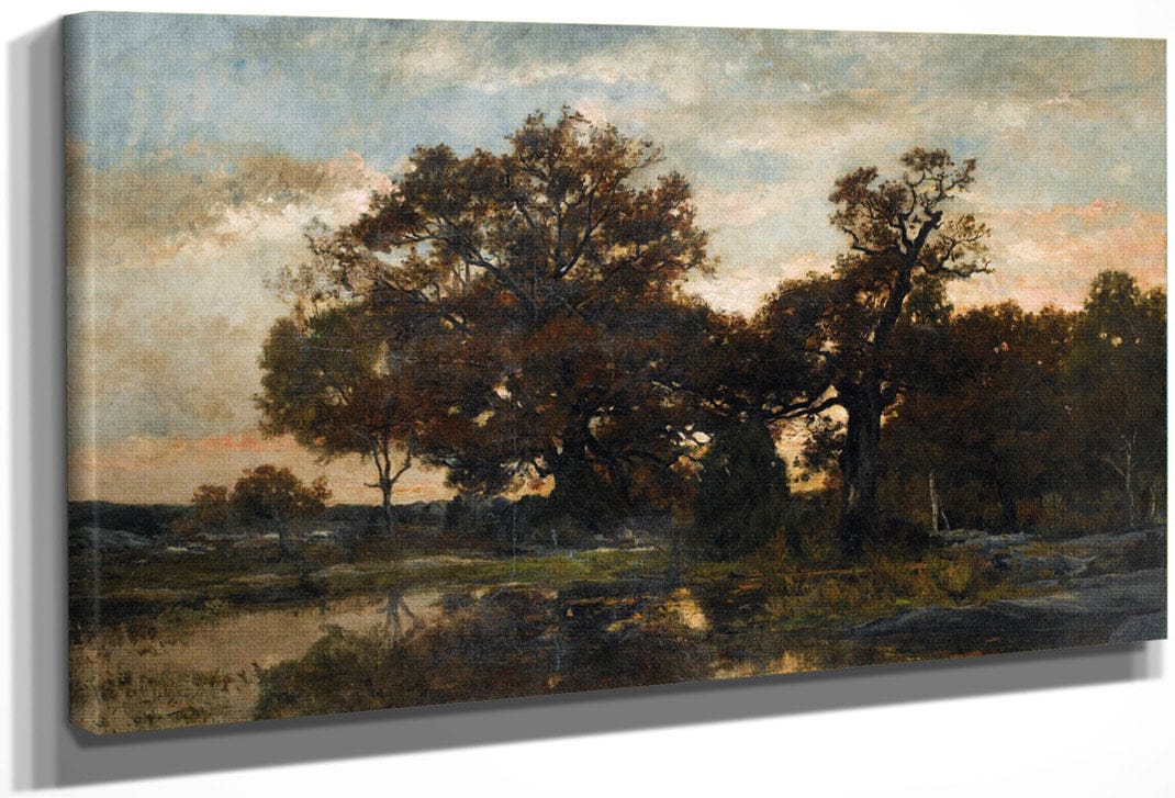 Paris 1846   1886 Auvers Sur Oise By Karl Ouren Fine Art Print