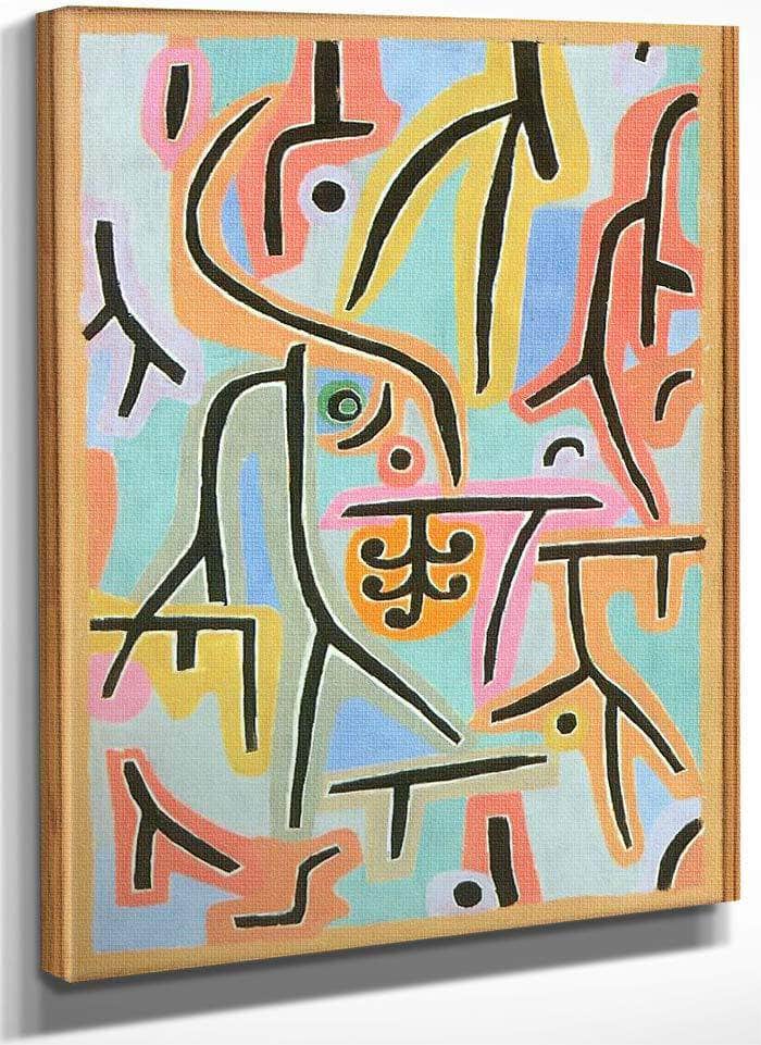 Park Near Lu (Cerne) 1938 J9 (129) By Paul Klee Fine Art Print