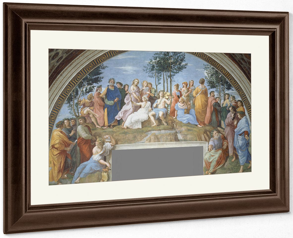 Parnassus By Raphael Fine Art Print