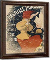 Pastilles Poncelet Poster By Jules Cheret Fine Art Print