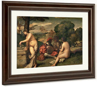 Pastoral Concert 1509 By Giorgione Fine Art Print