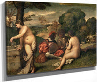 Pastoral Concert 1509 By Giorgione Fine Art Print