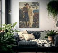 Pastoral Lovers 1869 By Simeon Solomon Fine Art Print