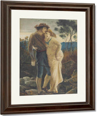 Pastoral Lovers 1869 By Simeon Solomon Fine Art Print