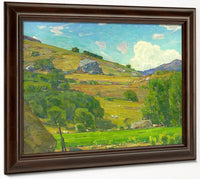 Pasture Lands C. 1925 By William Wendt Fine Art Print