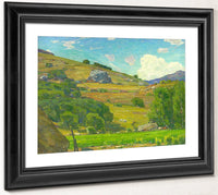 Pasture Lands C. 1925 By William Wendt Fine Art Print