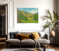 Pasture Lands C. 1925 By William Wendt Fine Art Print