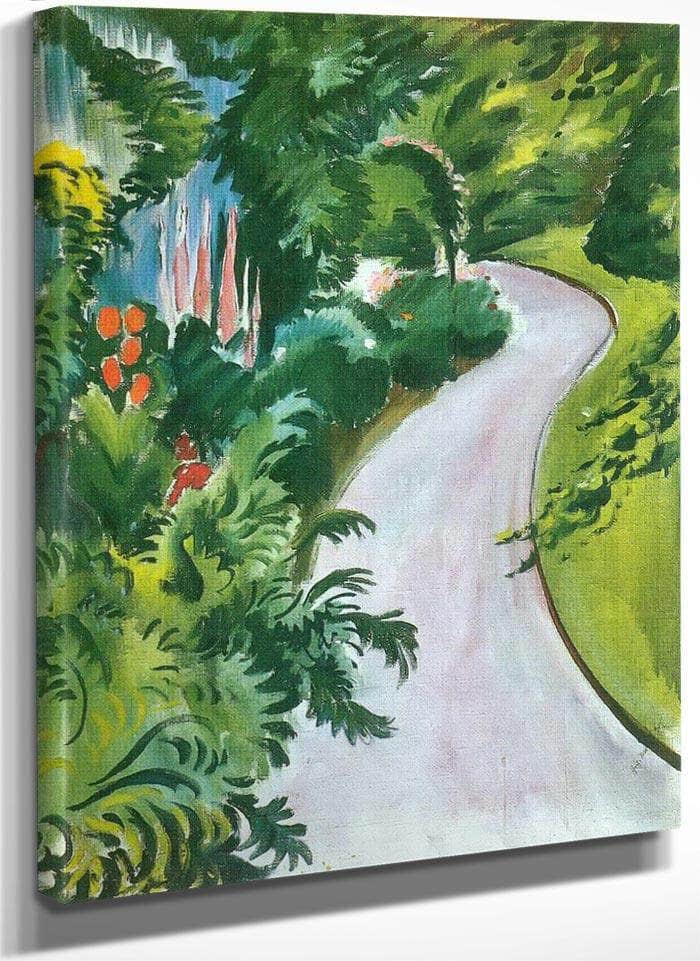 Path By August Macke Fine Art Print
