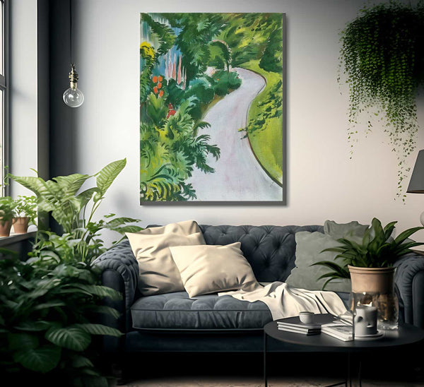 Path By August Macke Fine Art Print