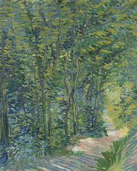 Path In The Woods 2 By Vincent Van Gogh Fine Art Print