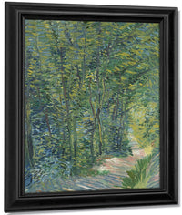 Path In The Woods By Vincent Van Gogh Fine Art Print