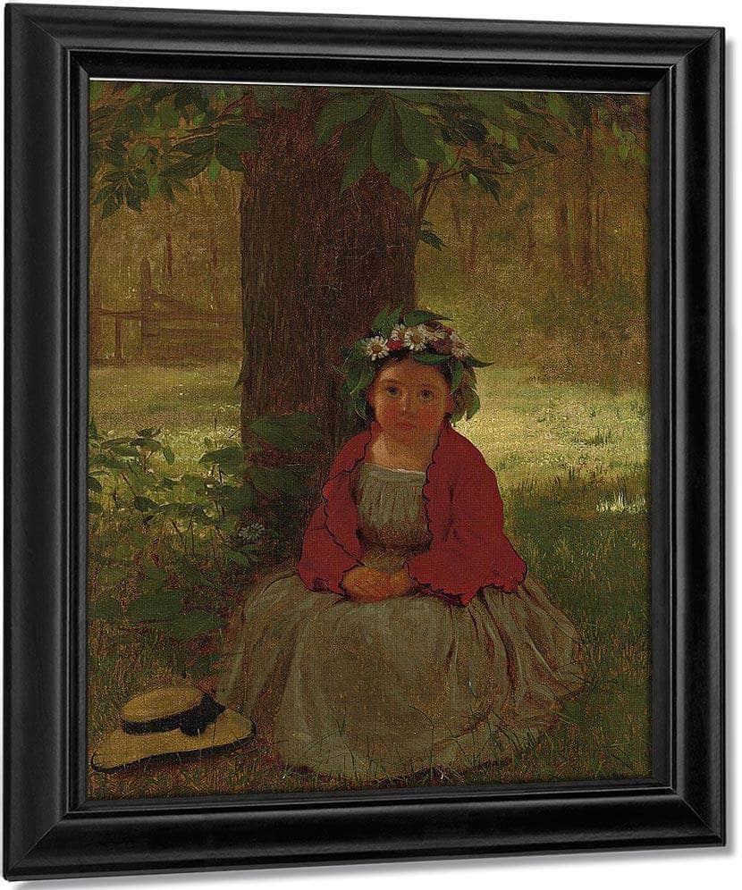 Patience By John George Brown Fine Art Print
