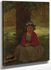 Patience By John George Brown Fine Art Print