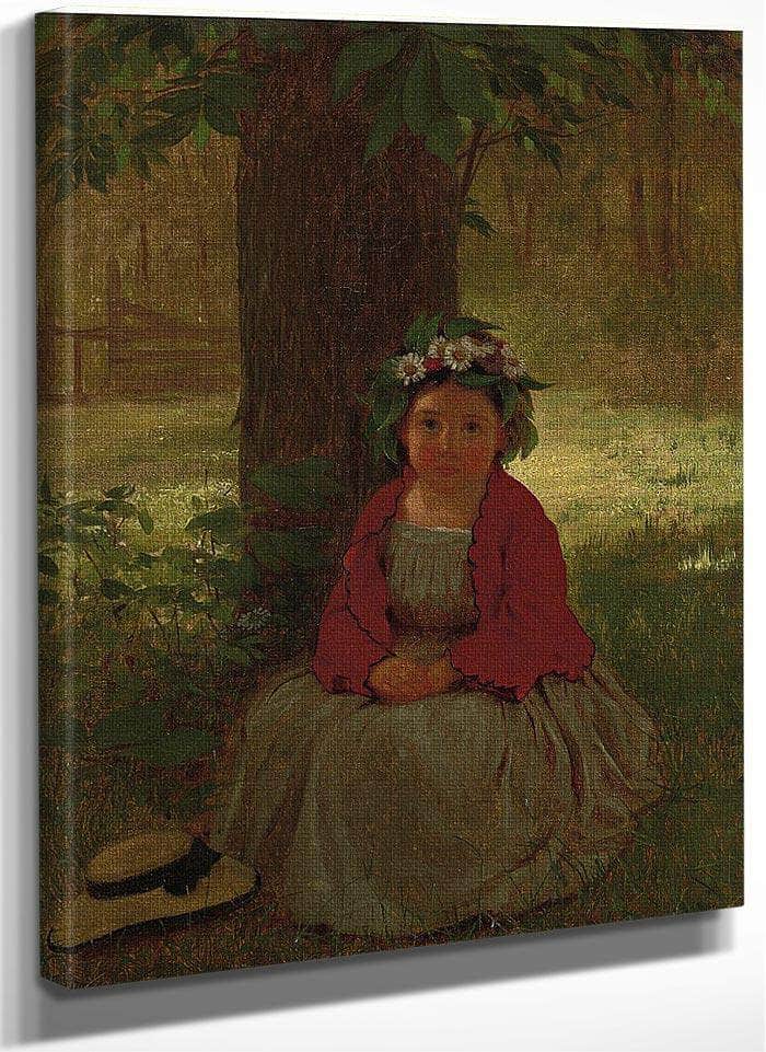Patience By John George Brown Fine Art Print