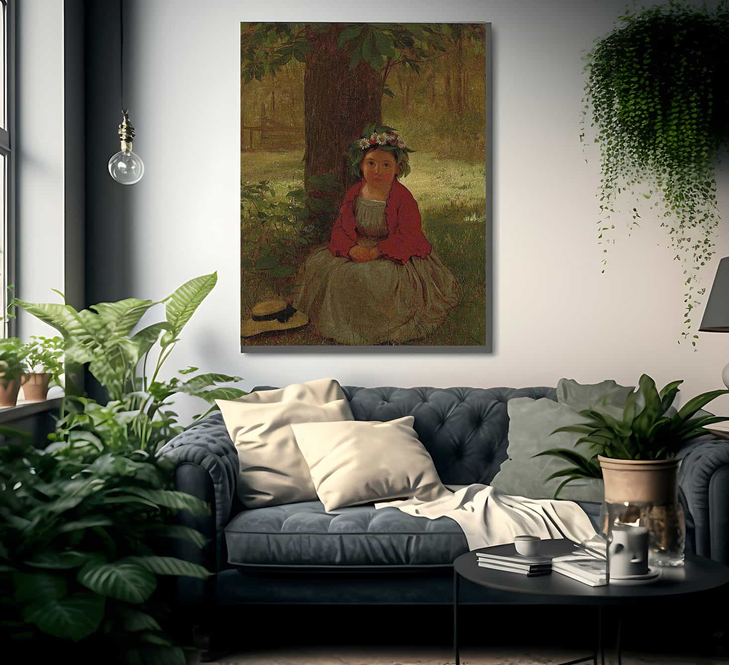 Patience By John George Brown Fine Art Print