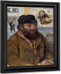 Paul Ce Zanne By Camille Pissarro Fine Art Print