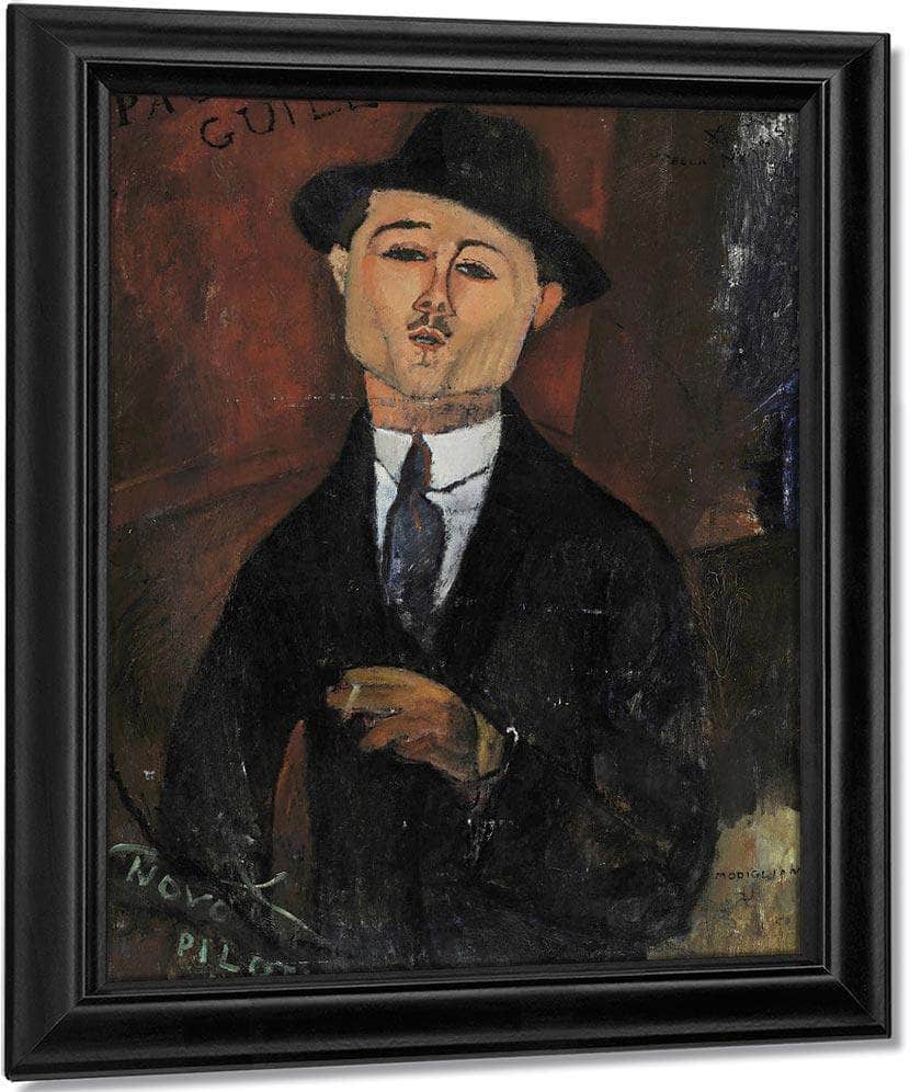 Paul Guillaume Novo Pilota By Amedeo Modigliani Fine Art Print