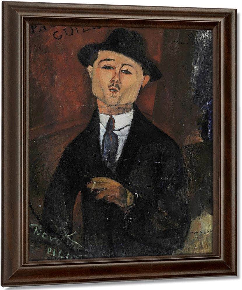 Paul Guillaume Novo Pilota By Amedeo Modigliani Fine Art Print