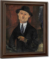 Paul Guillaume Novo Pilota By Amedeo Modigliani Fine Art Print