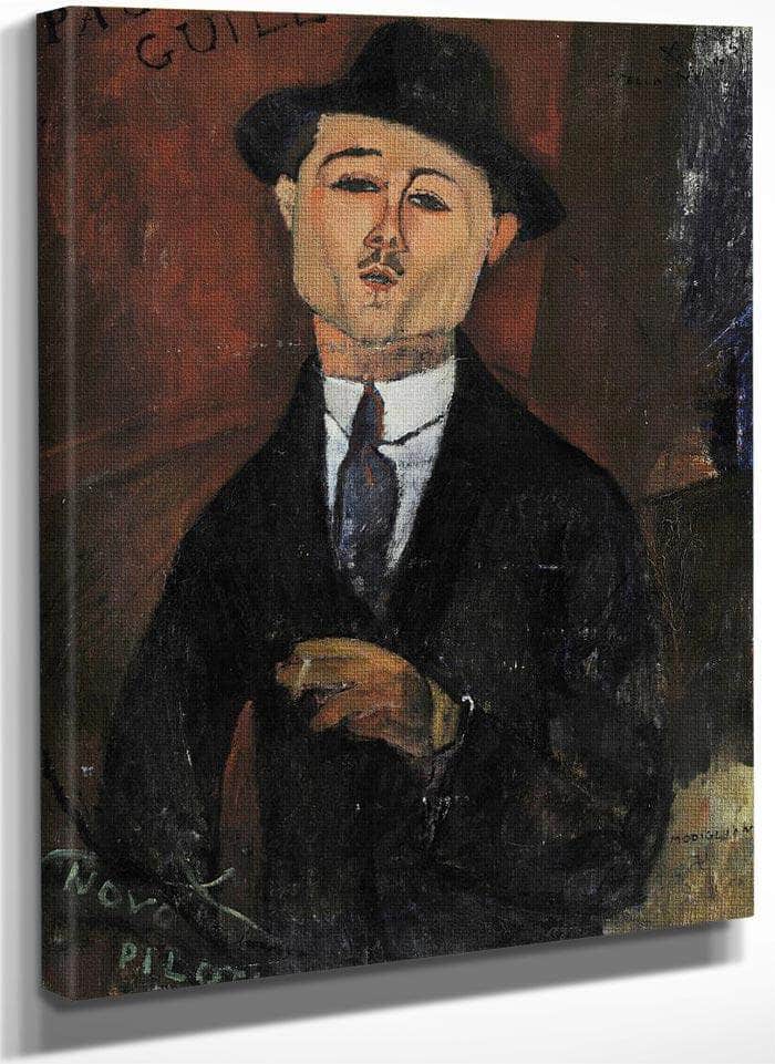 Paul Guillaume Novo Pilota By Amedeo Modigliani Fine Art Print