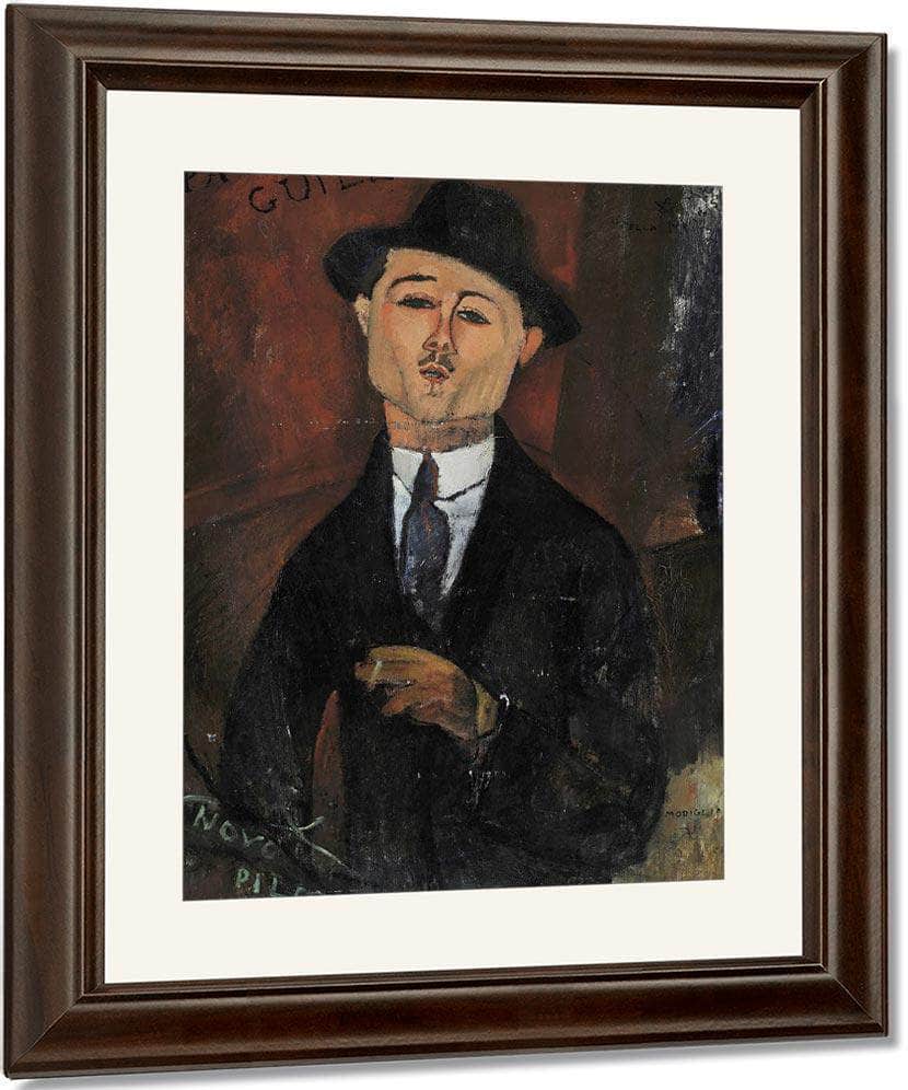 Paul Guillaume Novo Pilota By Amedeo Modigliani Fine Art Print