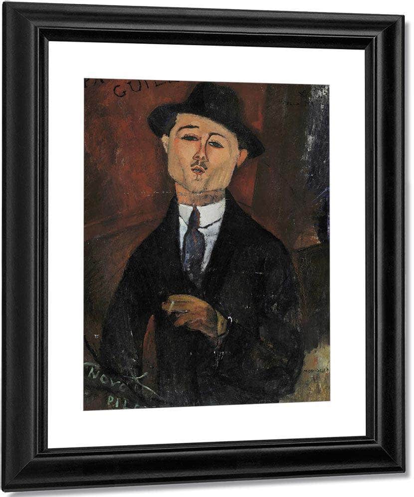 Paul Guillaume Novo Pilota By Amedeo Modigliani Fine Art Print